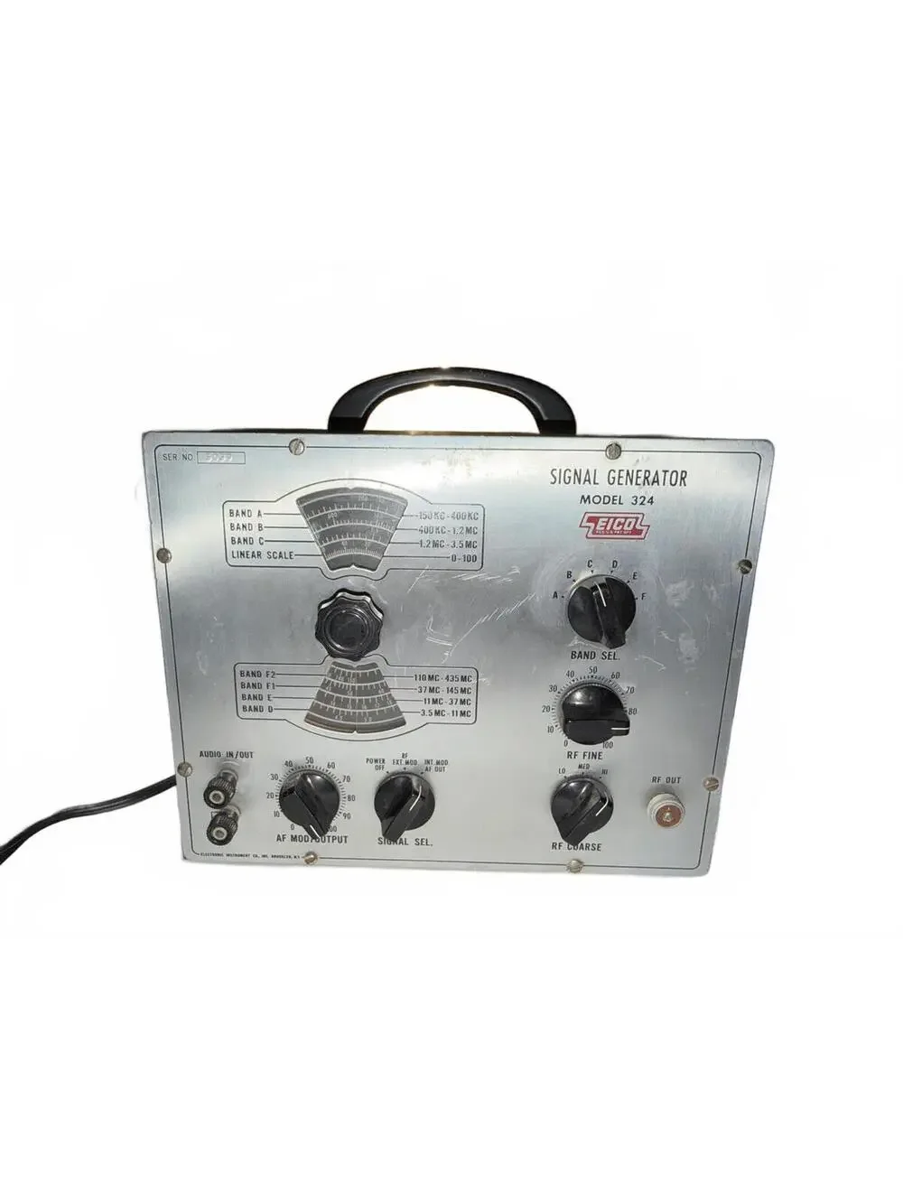 Seicol Model 324 Signal Generator Powers On Untested